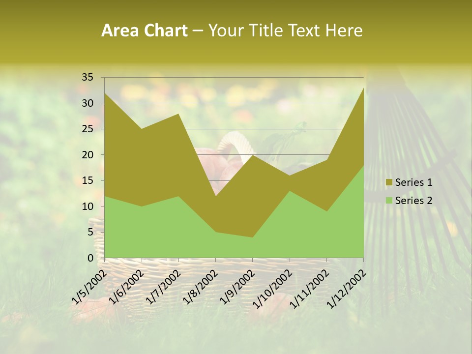Basket Outdoors Season PowerPoint Template
