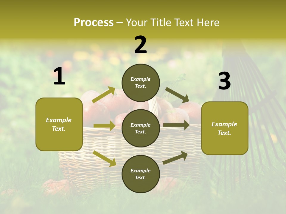 Basket Outdoors Season PowerPoint Template