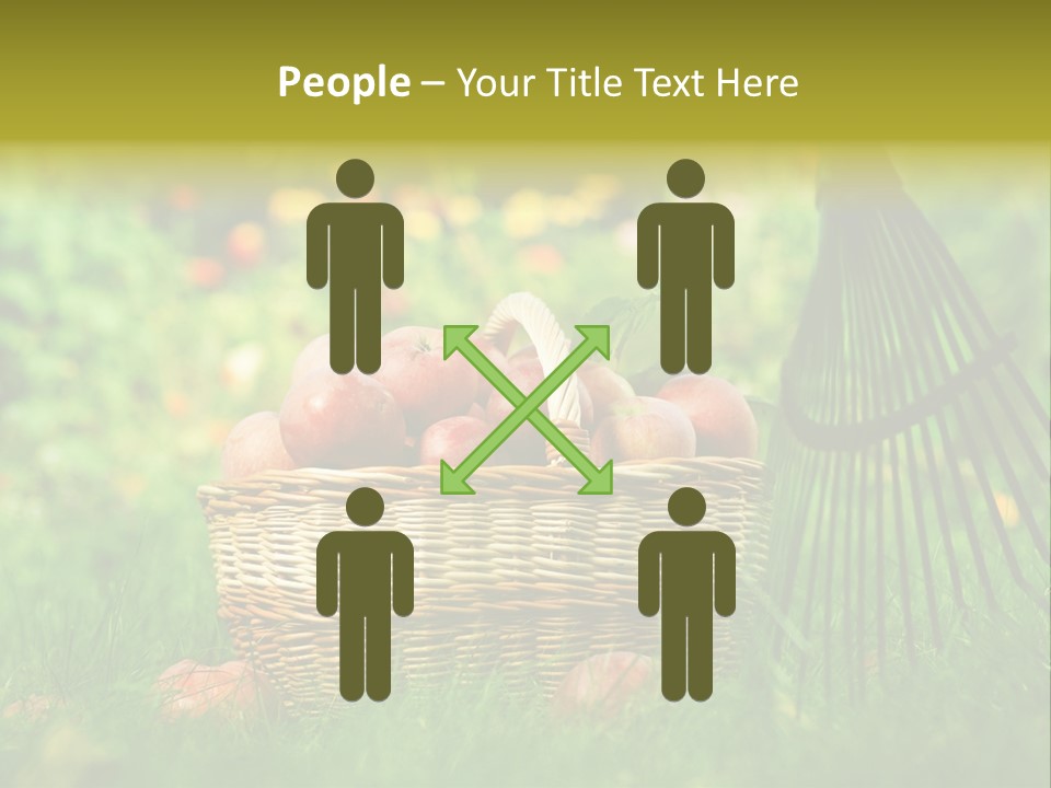 Basket Outdoors Season PowerPoint Template