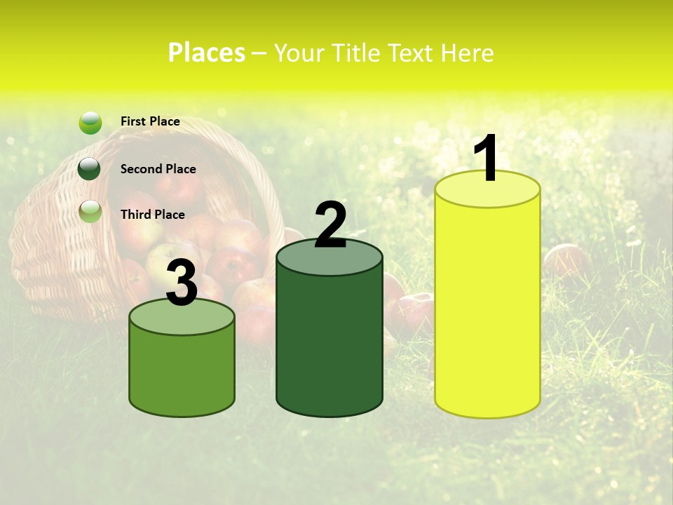 Delicious Branch Orchard PowerPoint Template