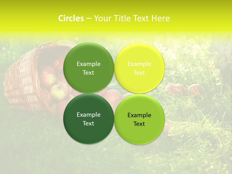 Delicious Branch Orchard PowerPoint Template