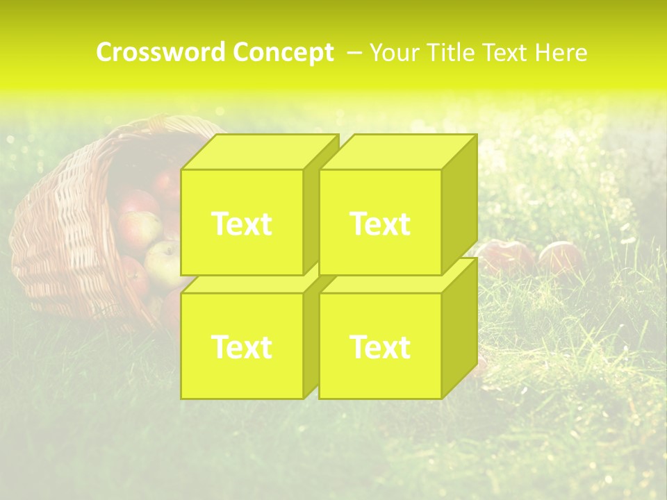 Delicious Branch Orchard PowerPoint Template