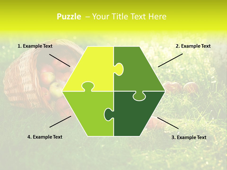 Delicious Branch Orchard PowerPoint Template