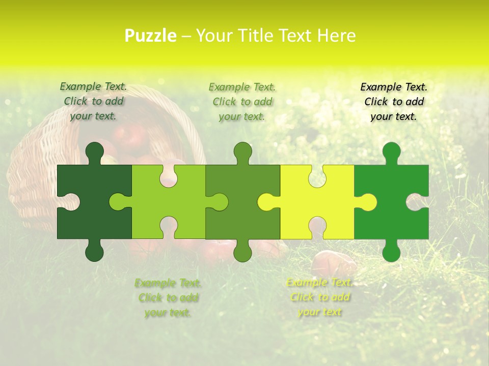 Delicious Branch Orchard PowerPoint Template