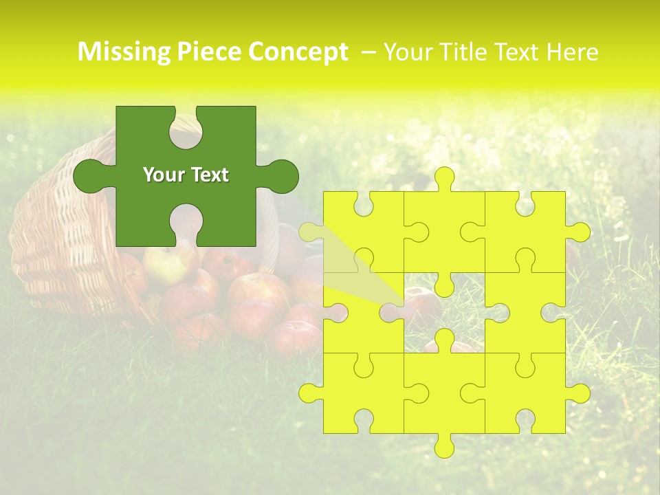 Delicious Branch Orchard PowerPoint Template