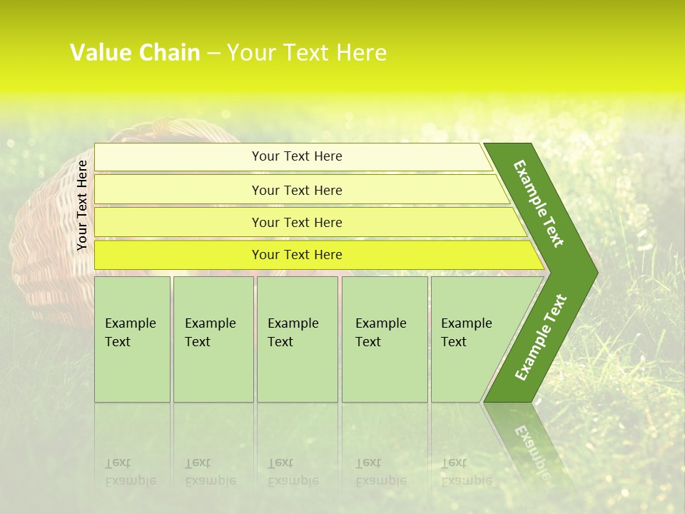 Delicious Branch Orchard PowerPoint Template