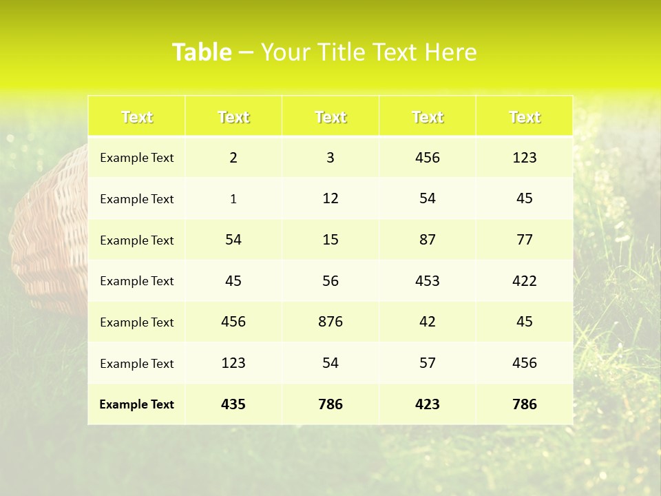 Delicious Branch Orchard PowerPoint Template