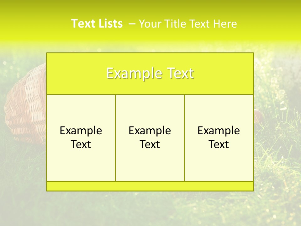 Delicious Branch Orchard PowerPoint Template