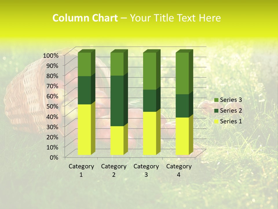 Delicious Branch Orchard PowerPoint Template