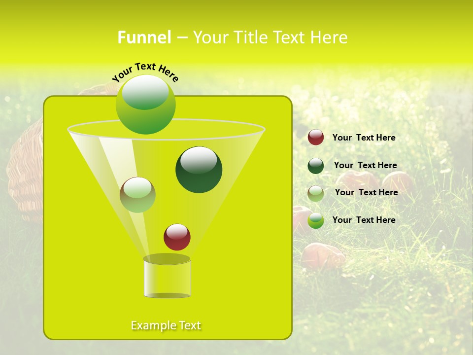 Delicious Branch Orchard PowerPoint Template