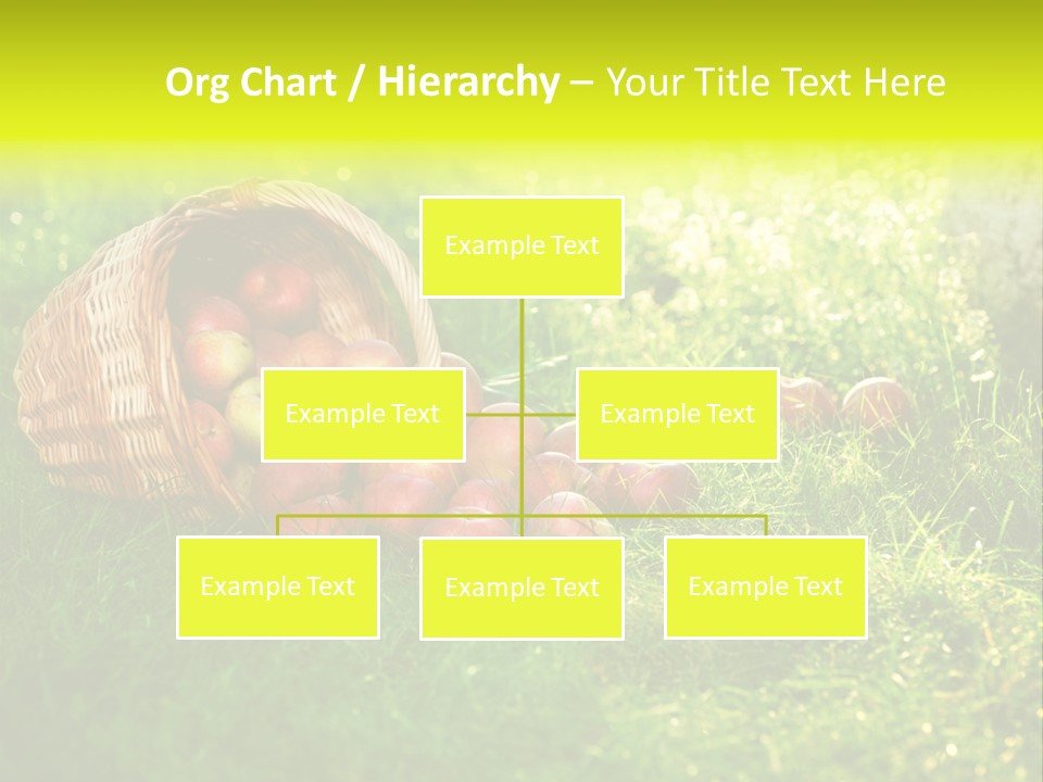 Delicious Branch Orchard PowerPoint Template