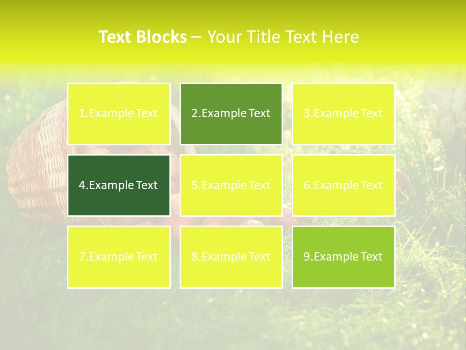 Delicious Branch Orchard PowerPoint Template