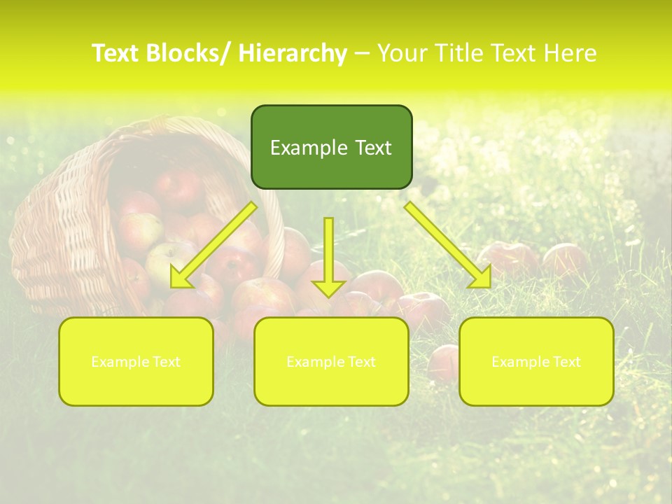 Delicious Branch Orchard PowerPoint Template