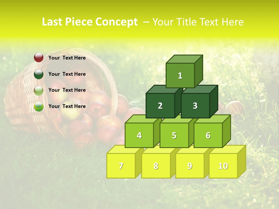 Delicious Branch Orchard PowerPoint Template