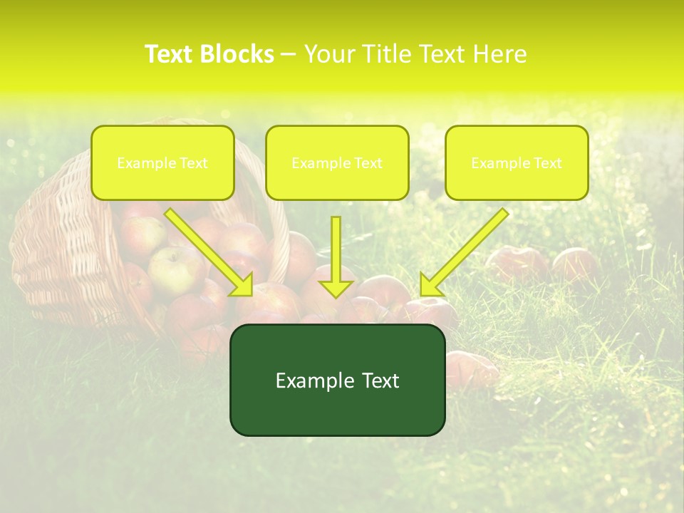 Delicious Branch Orchard PowerPoint Template