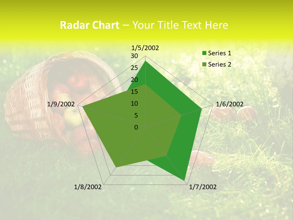 Delicious Branch Orchard PowerPoint Template