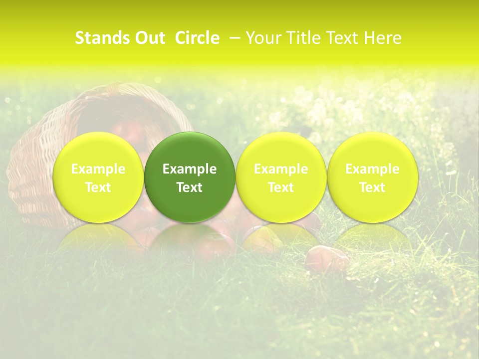 Delicious Branch Orchard PowerPoint Template