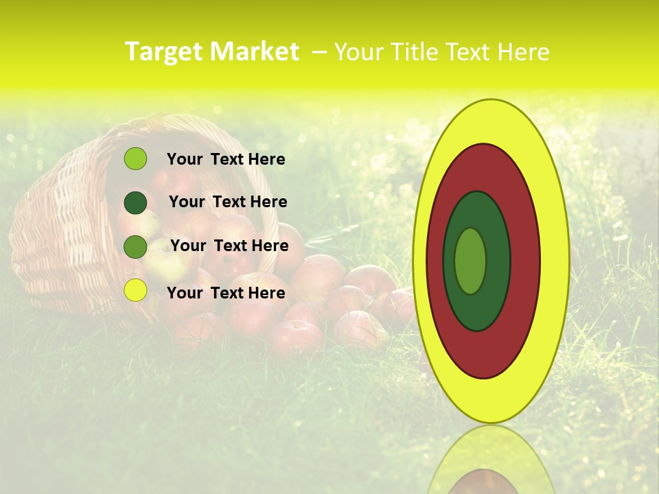 Delicious Branch Orchard PowerPoint Template