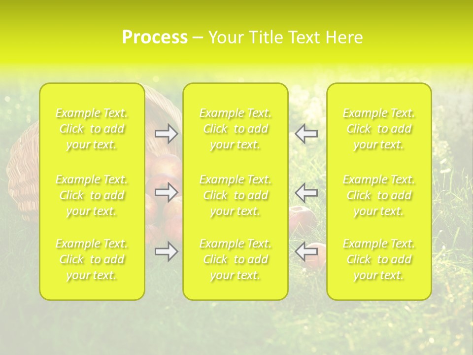 Delicious Branch Orchard PowerPoint Template