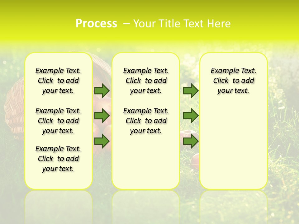 Delicious Branch Orchard PowerPoint Template