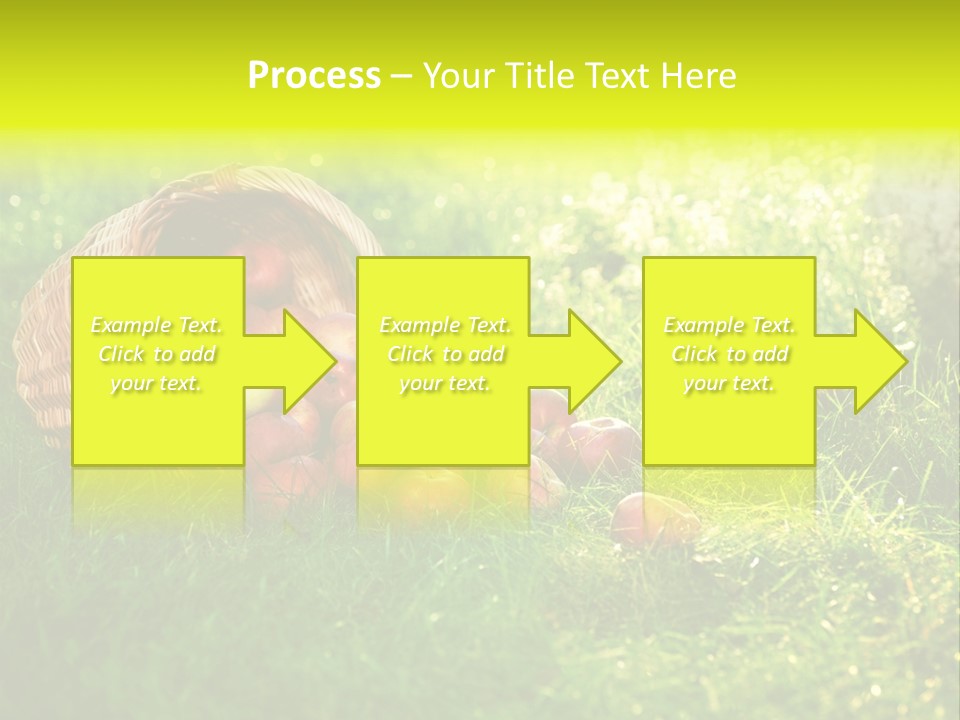 Delicious Branch Orchard PowerPoint Template