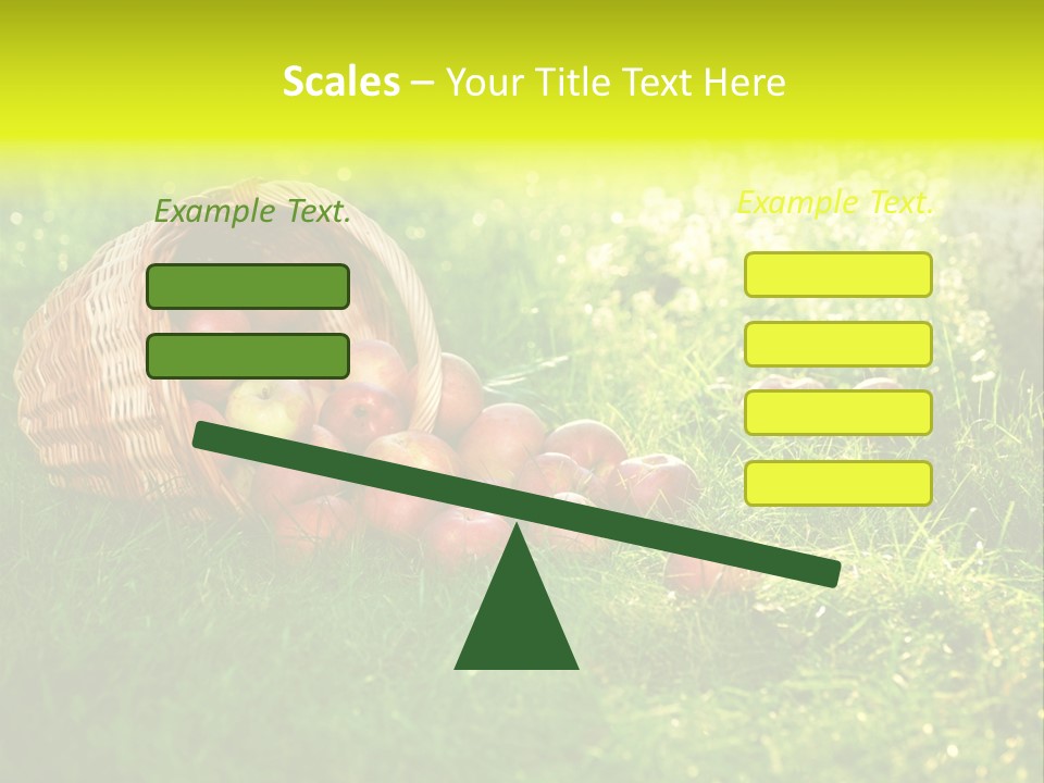 Delicious Branch Orchard PowerPoint Template