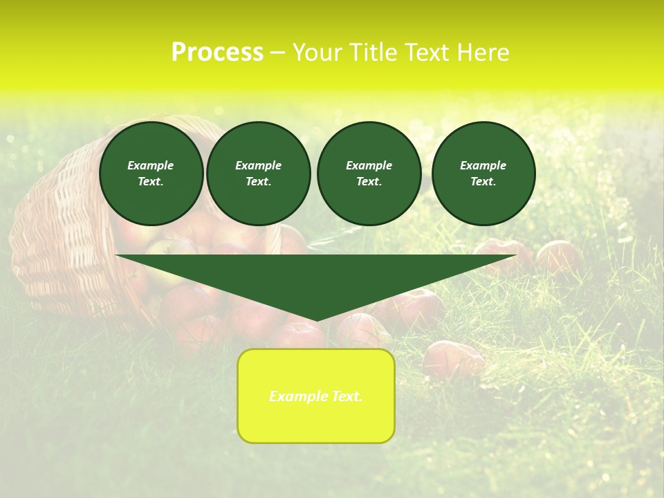 Delicious Branch Orchard PowerPoint Template