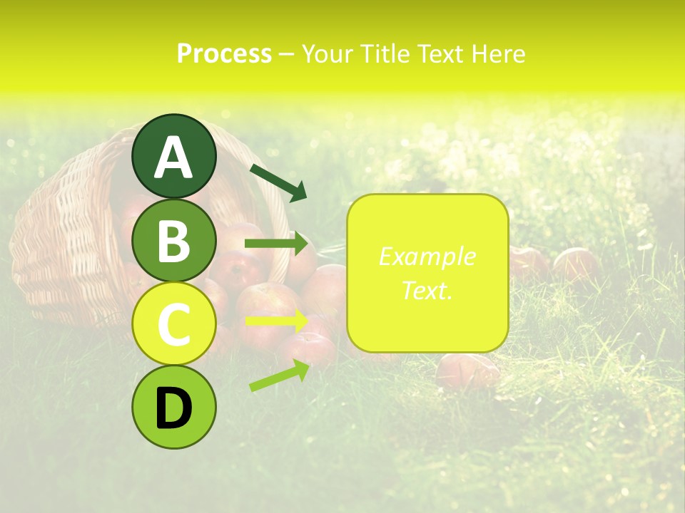 Delicious Branch Orchard PowerPoint Template
