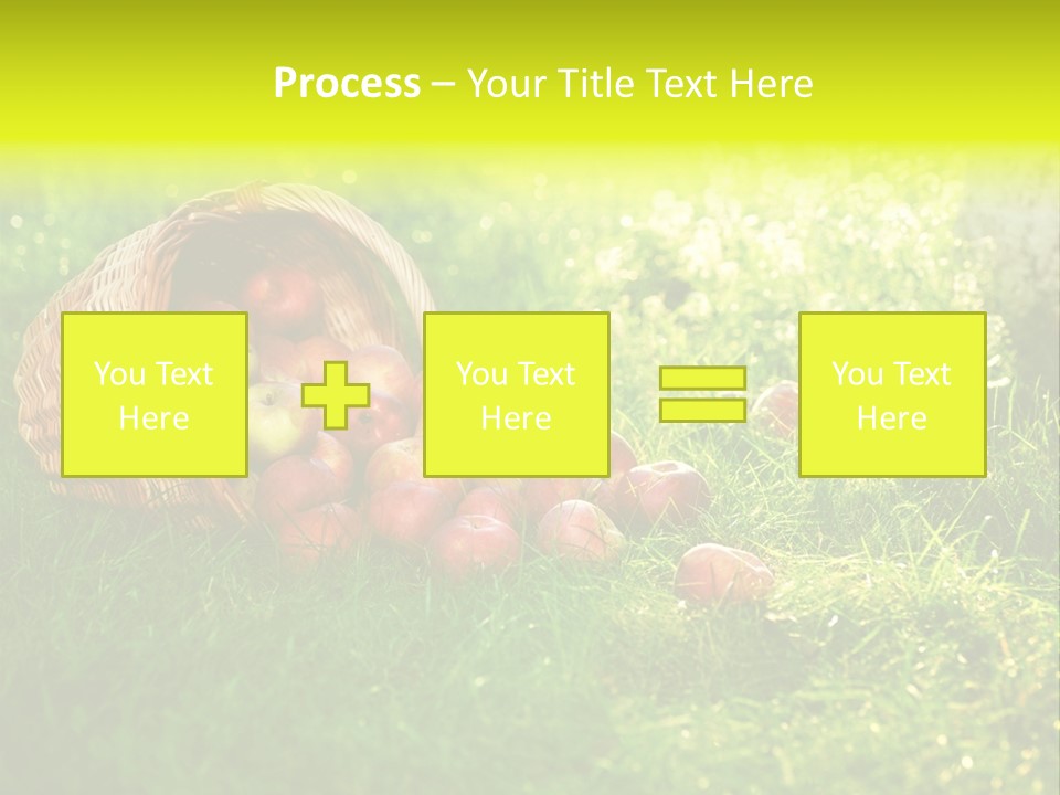 Delicious Branch Orchard PowerPoint Template
