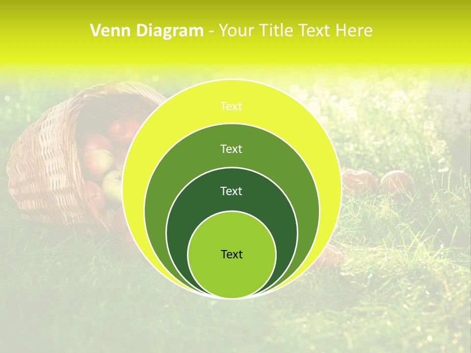 Delicious Branch Orchard PowerPoint Template