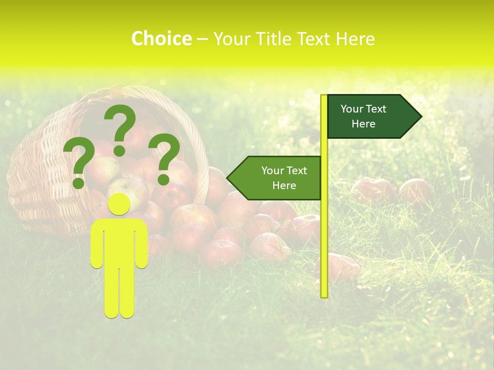 Delicious Branch Orchard PowerPoint Template