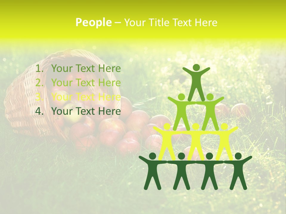 Delicious Branch Orchard PowerPoint Template