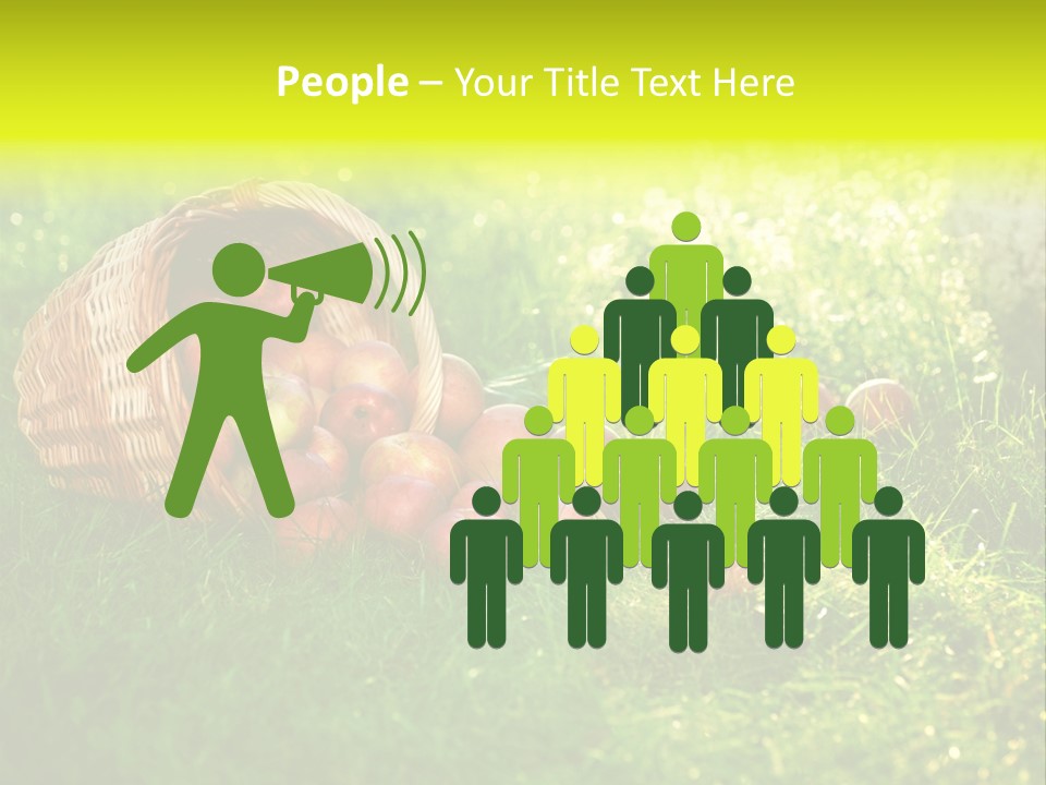 Delicious Branch Orchard PowerPoint Template