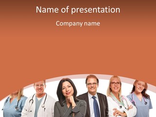 Nurse Smile Professional PowerPoint Template