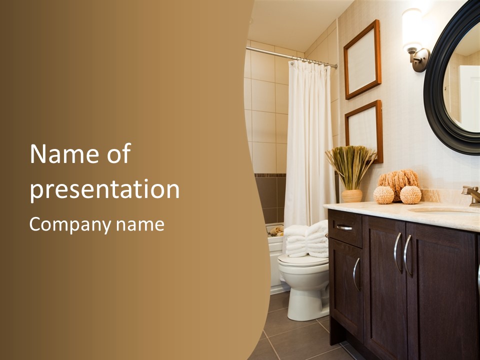 Free Showcase Home PowerPoint Template