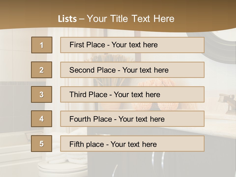 Free Showcase Home PowerPoint Template