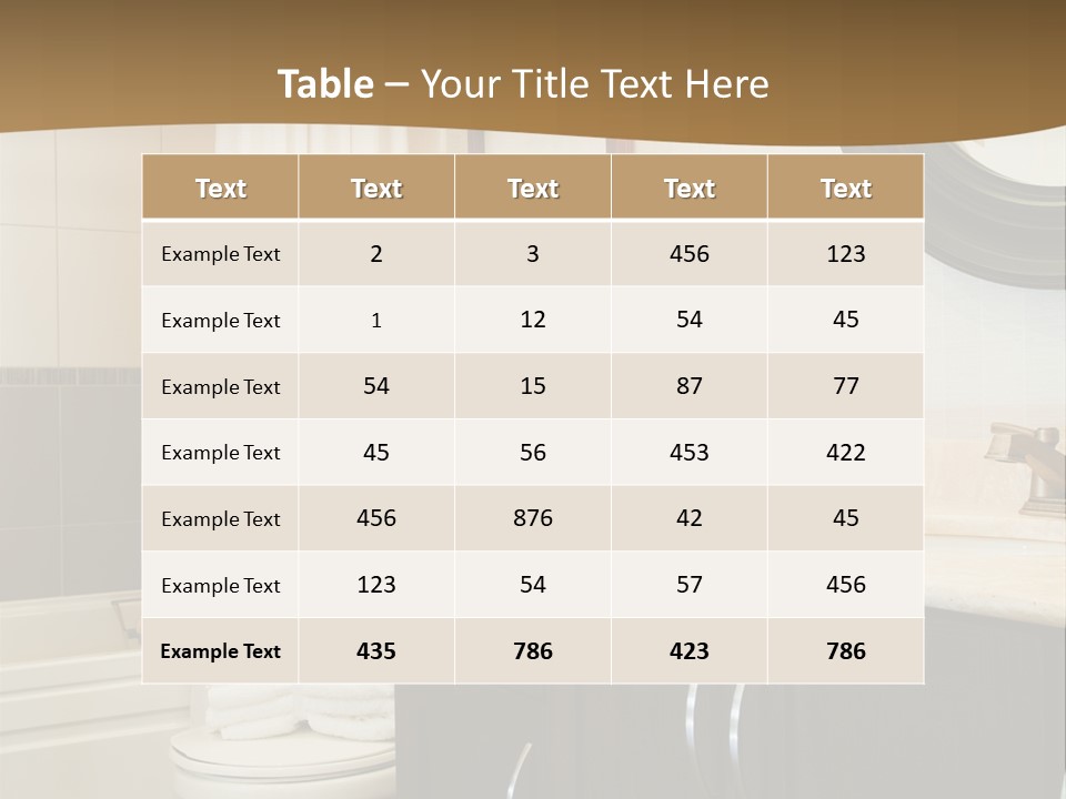 Free Showcase Home PowerPoint Template