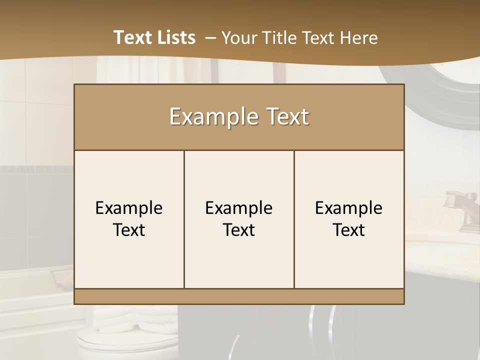 Free Showcase Home PowerPoint Template