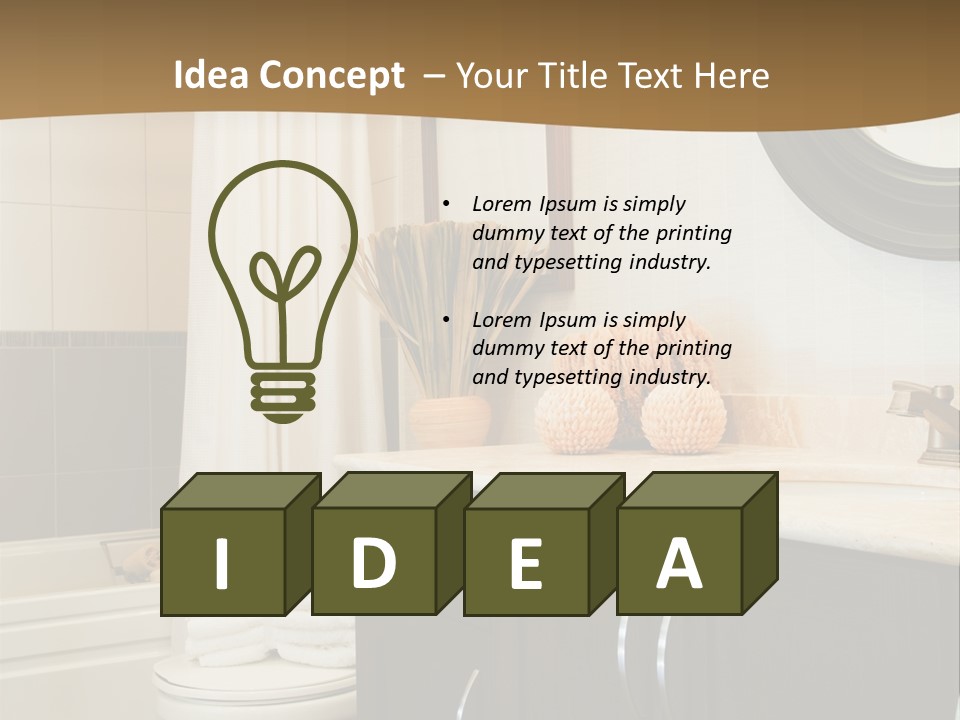 Free Showcase Home PowerPoint Template
