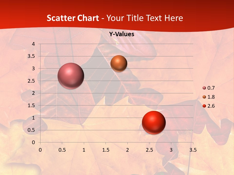 Macro Seamlessly Leaf PowerPoint Template
