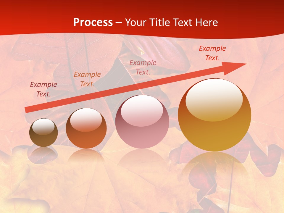 Macro Seamlessly Leaf PowerPoint Template
