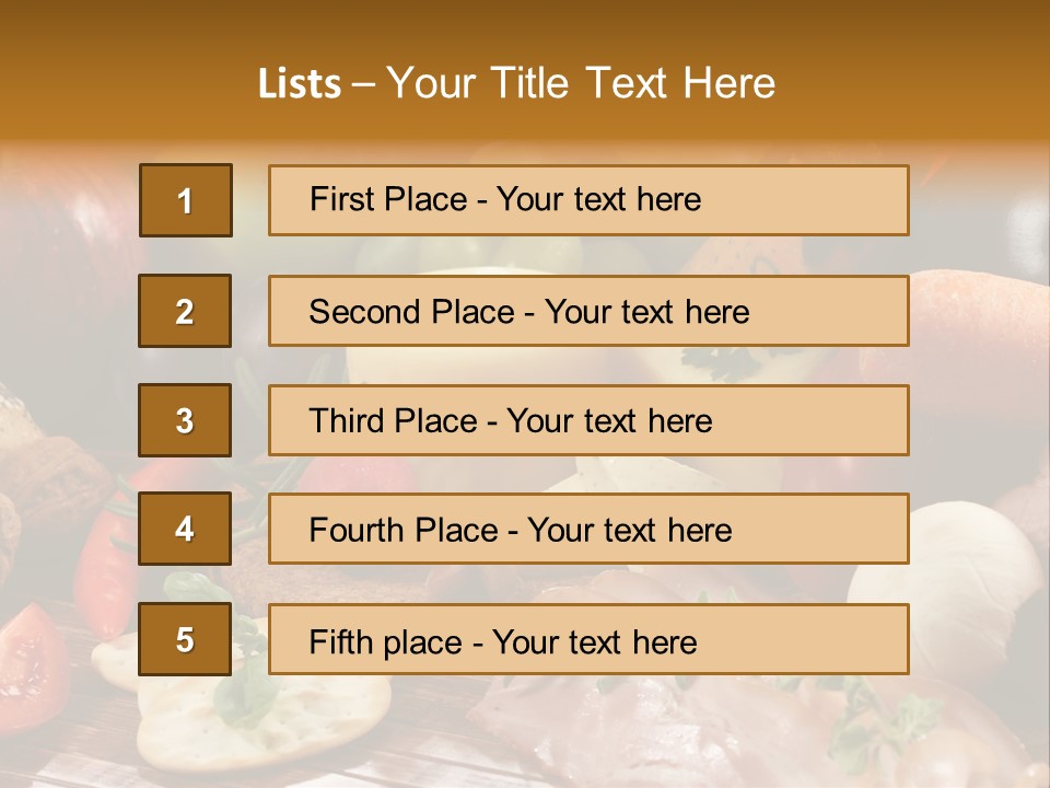Health Bread Natural PowerPoint Template
