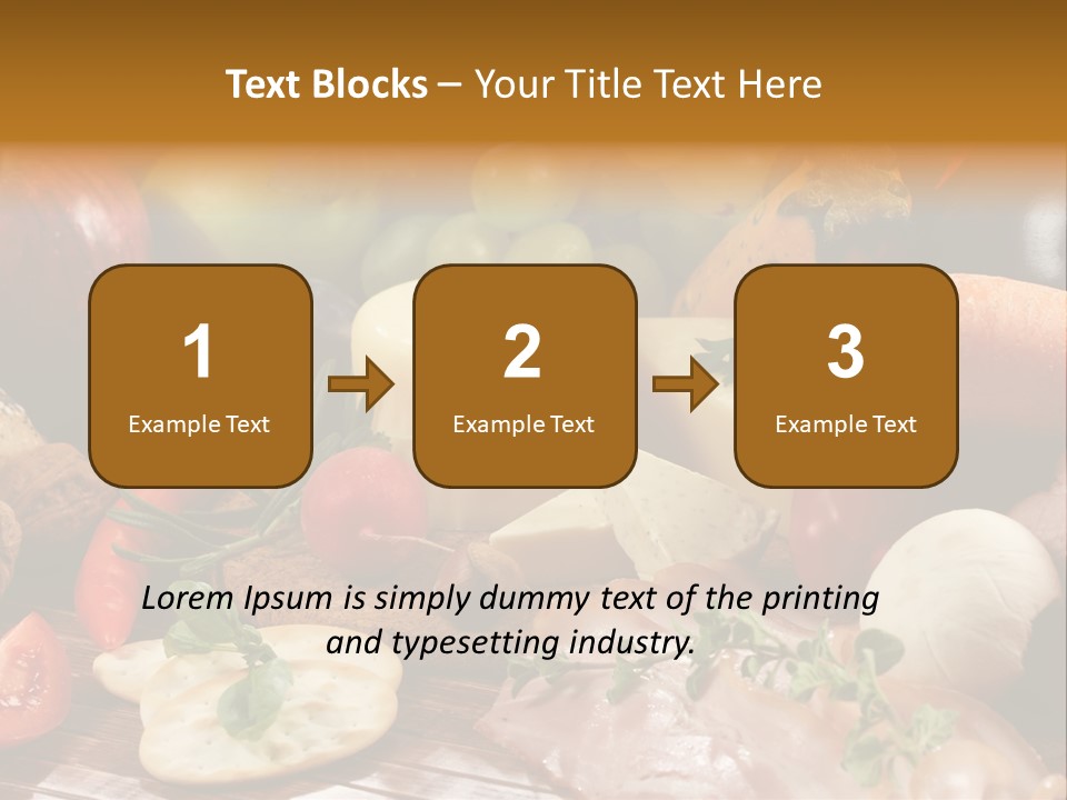 Health Bread Natural PowerPoint Template