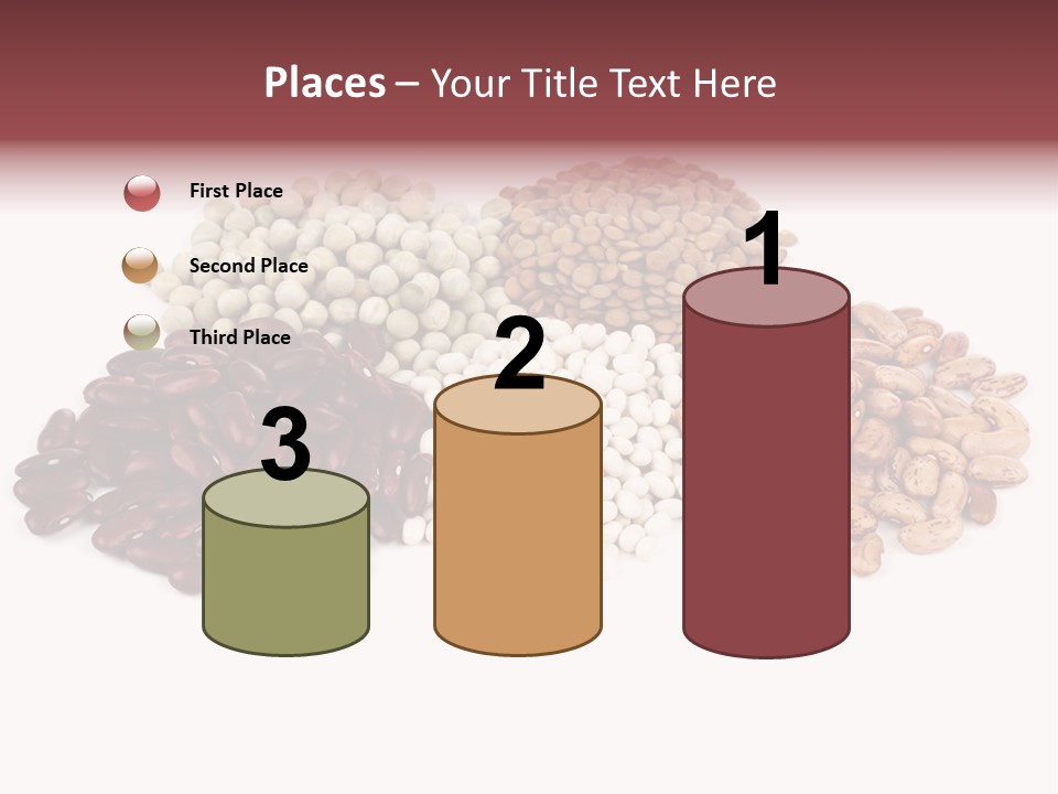 Pinto Bean Ingredients Navy Bean PowerPoint Template
