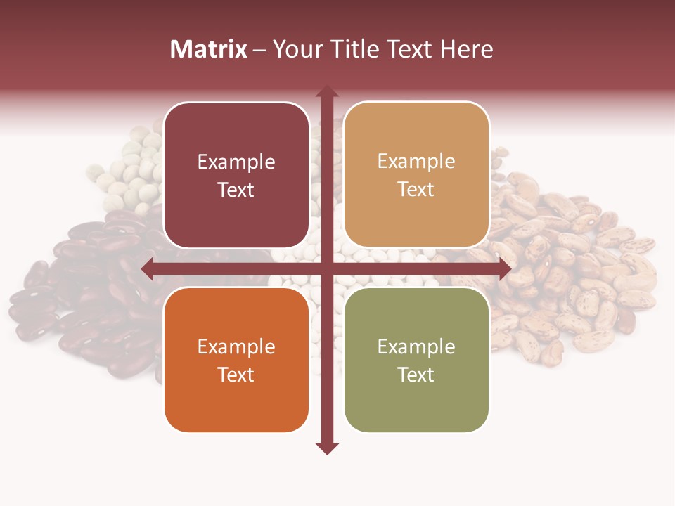 Pinto Bean Ingredients Navy Bean PowerPoint Template