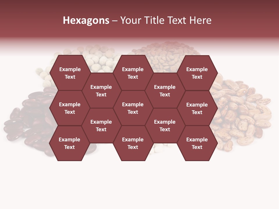 Pinto Bean Ingredients Navy Bean PowerPoint Template