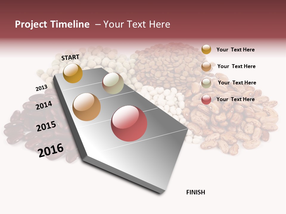 Pinto Bean Ingredients Navy Bean PowerPoint Template