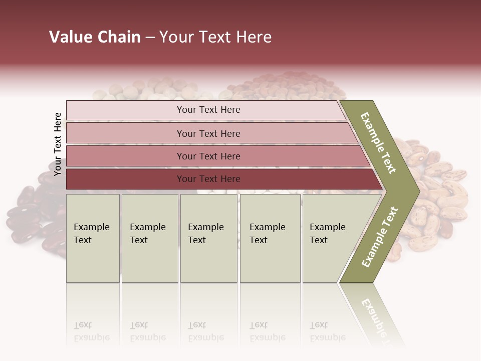 Pinto Bean Ingredients Navy Bean PowerPoint Template