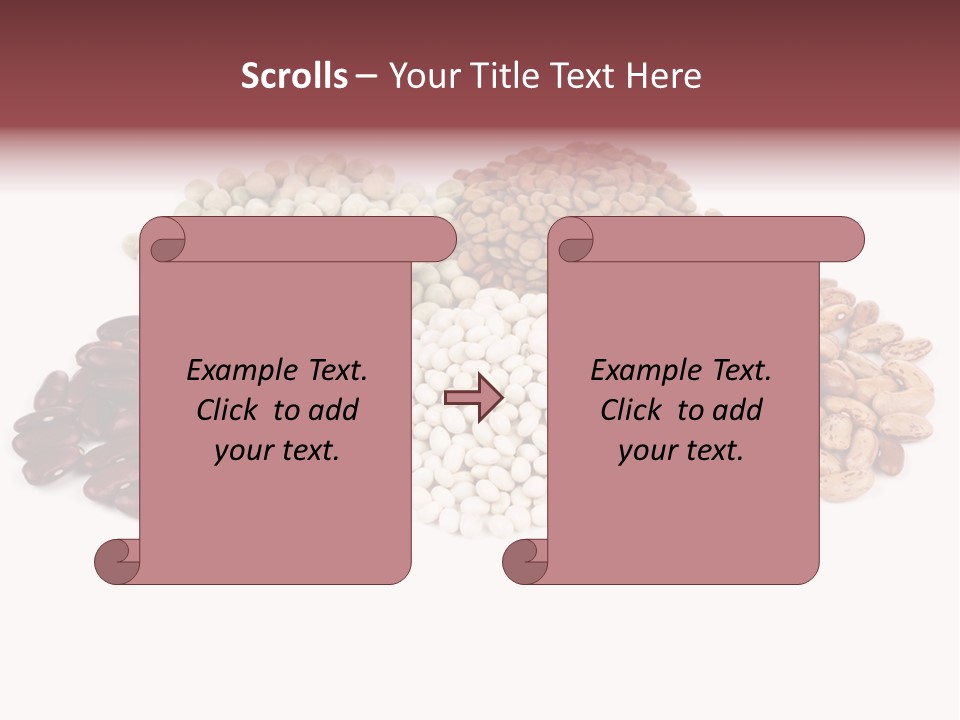 Pinto Bean Ingredients Navy Bean PowerPoint Template