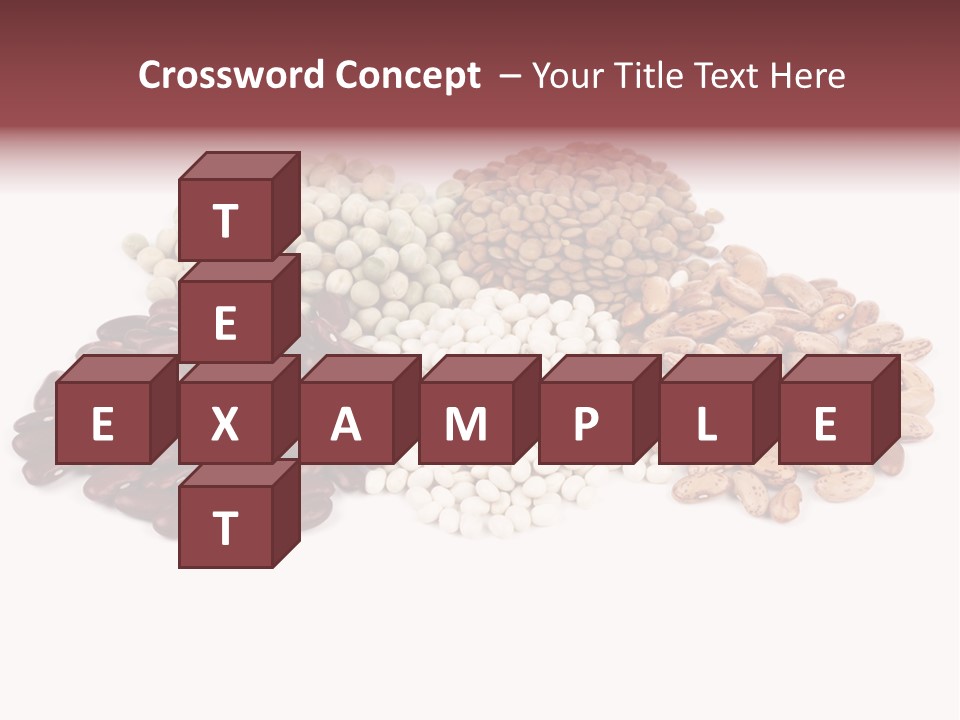 Pinto Bean Ingredients Navy Bean PowerPoint Template